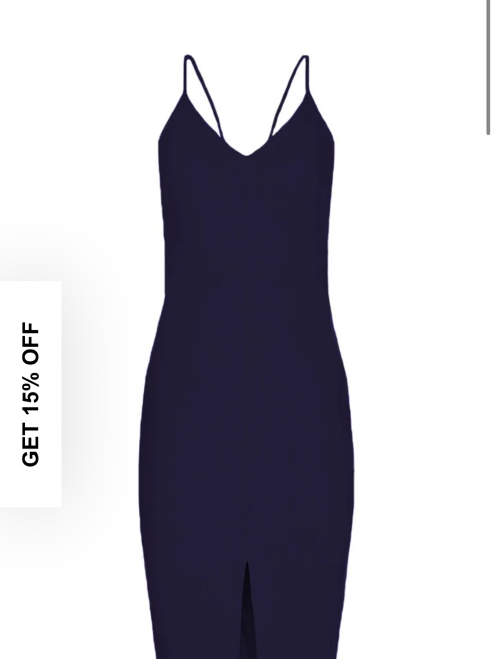 Likely Navy Midi Dress size 2